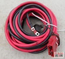12-24 AC Red & Black Power Cables... *ELB