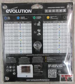 Evolution 02815 8-1/4" Saw Blade, 1" Bore, Kerf .078", 50 Teeth, 5800RPM - Steel