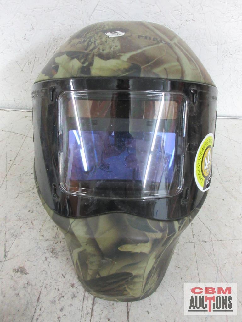 Save Phace Radical FAce Protector Camo Industrial Grade Welding Helmet w/ Storage Bag & 2 Lenses