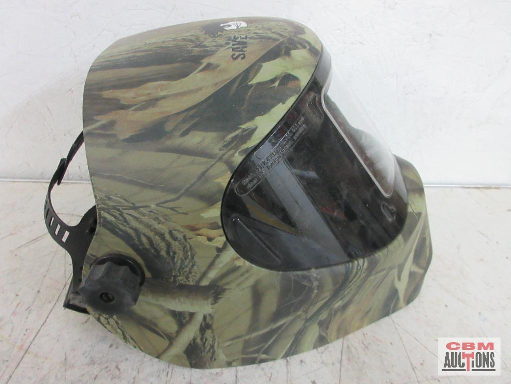 Save Phace Radical FAce Protector Camo Industrial Grade Welding Helmet w/ Storage Bag & 2 Lenses