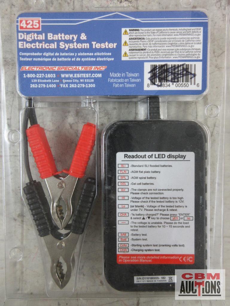 ES Electronic Specialties 425 Digital Battery & Electrical System Tester