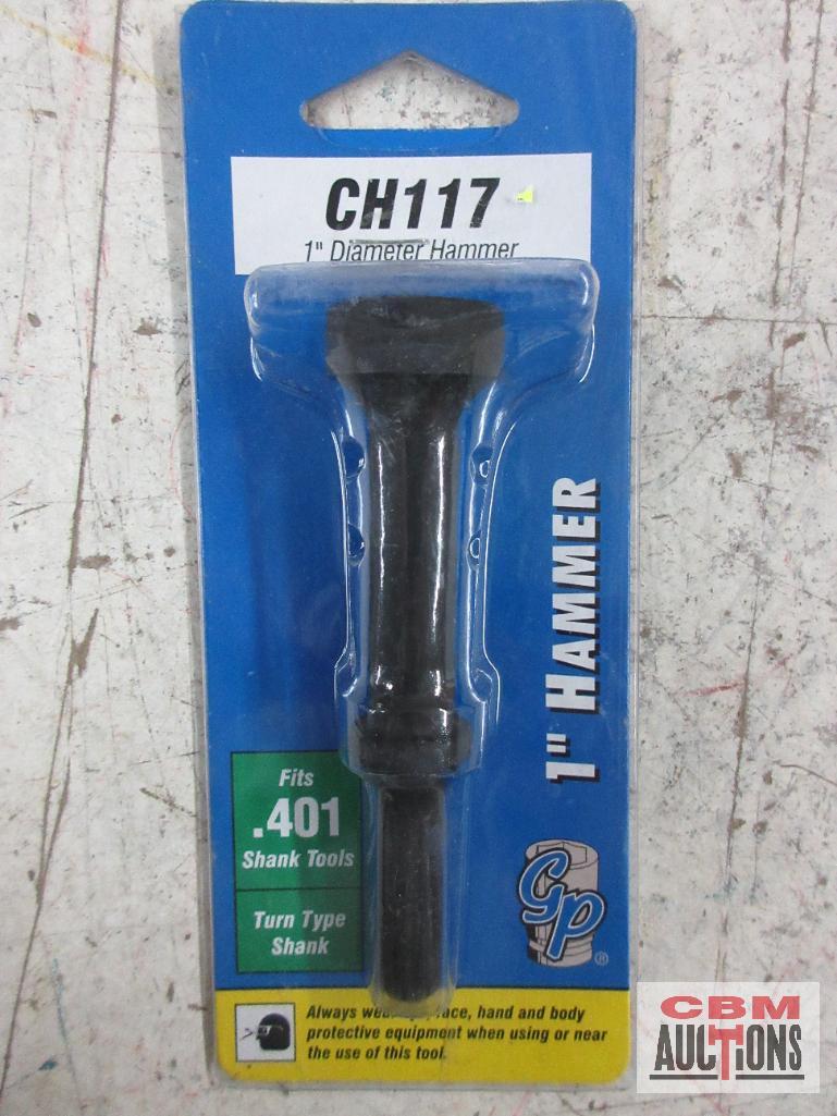 Grey Pneumatic... CH117 1" Diameter Hammer .401 Shank CH117-7 1" Diameter Hammer 7" Long .401 Shank