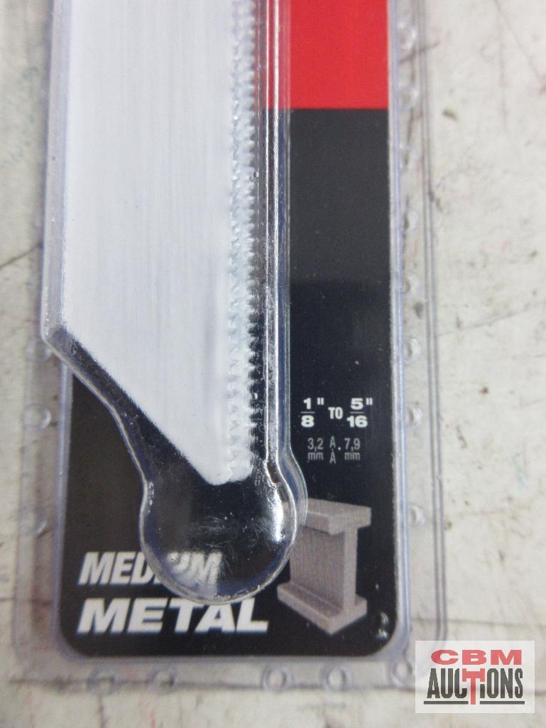 Milwaukee 48-00-5090 4" Sawzall Blades 10 TPI Thick Metal Milwaukee 48-00-5183 4" Sawzall Blades 18