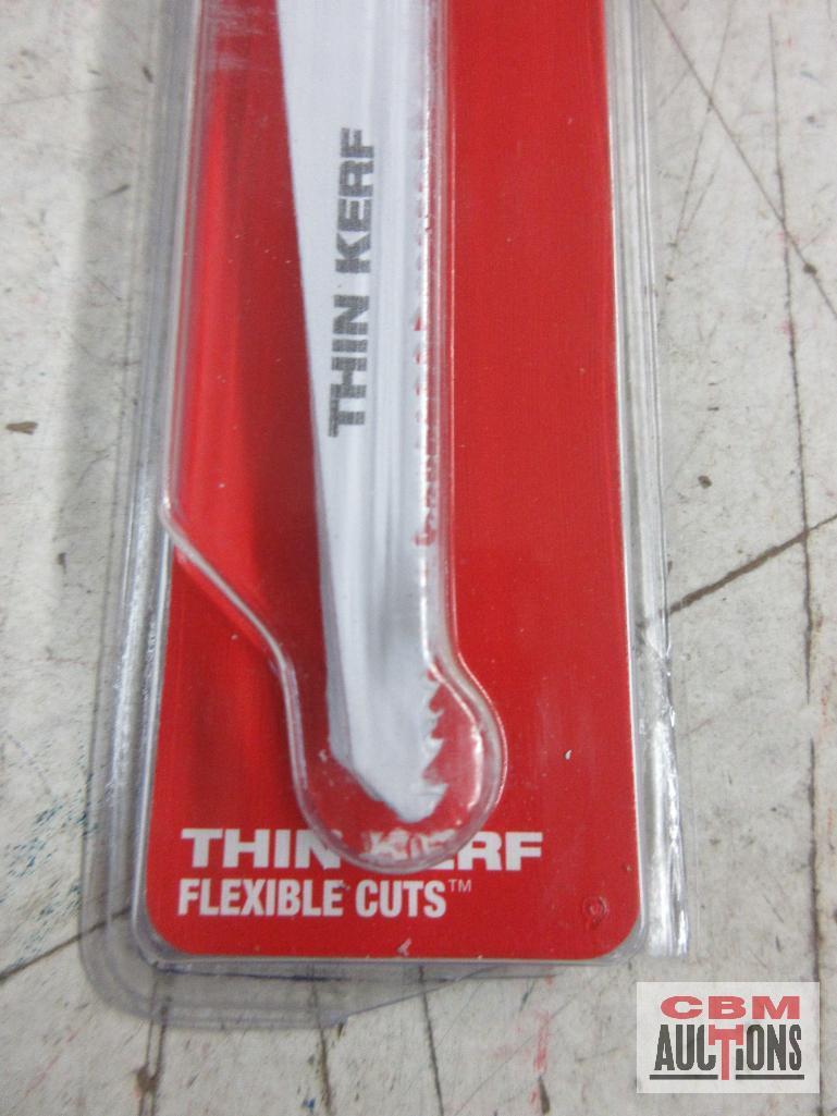 Milwaukee 48-00-5185 4" Sawzall Blade 24 TPI Thin Kerf Milwaukee 48-00-5706 9" Sawzall Blade 7/11