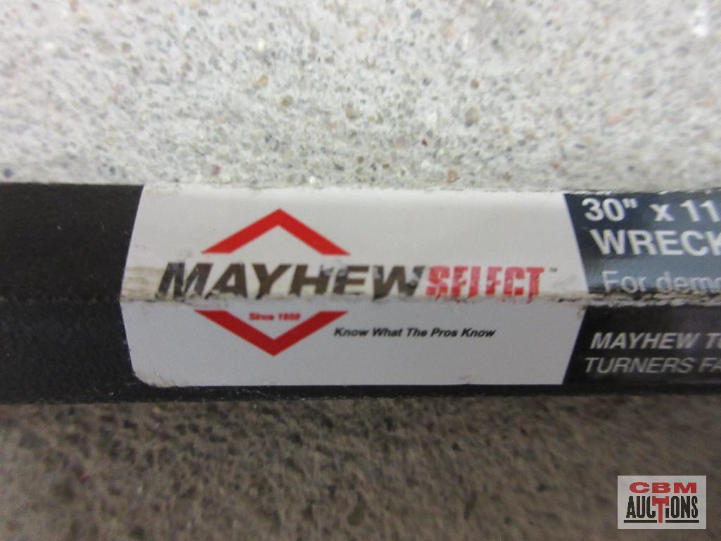 Mayhew 41013... 30" x 11/16" Dia. Gooseneck Wrecking Bar