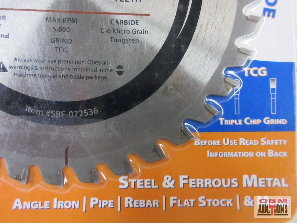 Oshlun SBF-067540 6-3/4" Ferrous Metal Saw Blade, 40 Teeth, Arbor 20mm Oshlun SBF-072536 7-1/4"