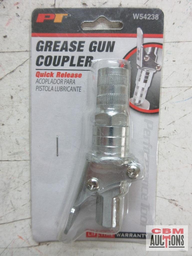 PT Performance Tool W54238 Grease Gun Coupler PT Performance Tool W54216 4" Grease Gun Needle Nose