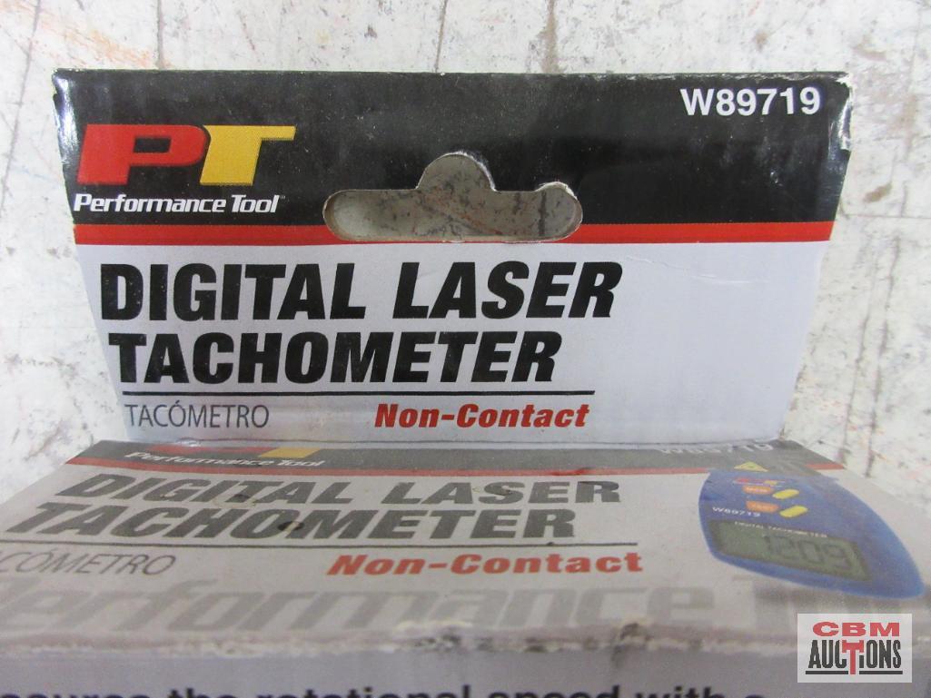 PT Performance Tool W89719 Digital Laser Tachometer Non-Contact