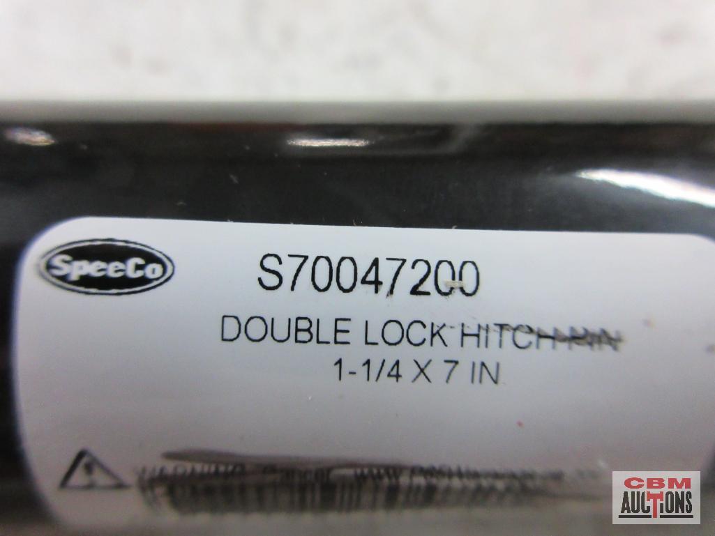 SpeeCo S70047200 Double Lock Hitch Pin 1-1/4" x 7"