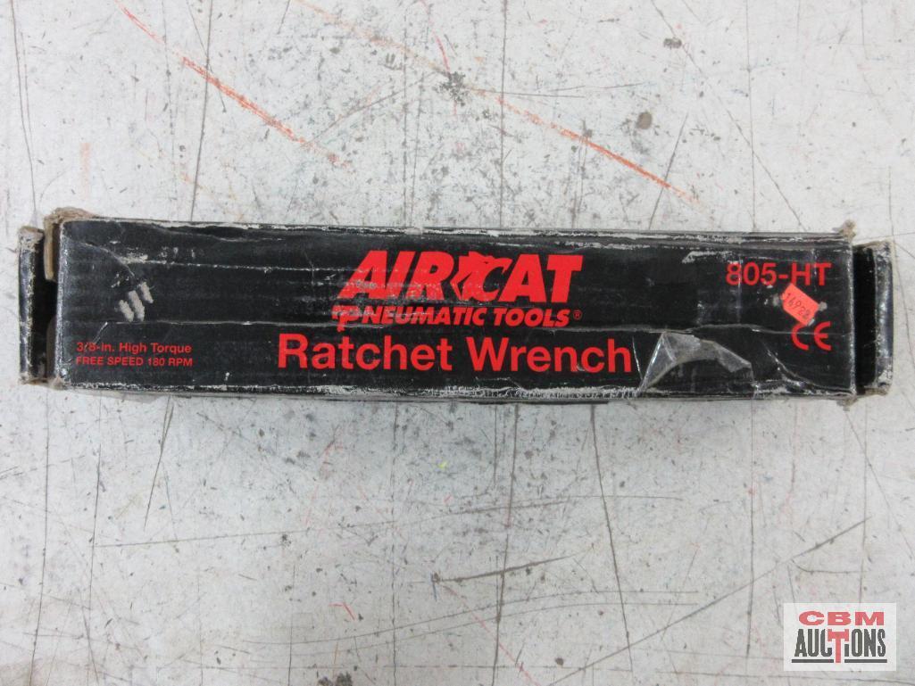Air Cat 805-HT 3/8" High Torque Ratchet Wrench Free Speed 180RPM w/ Storage Bag