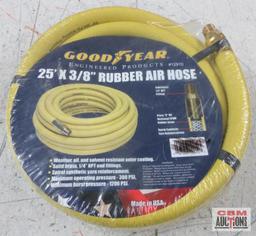 Good Year 12910 25' x 3/8" Rubber Air Hose