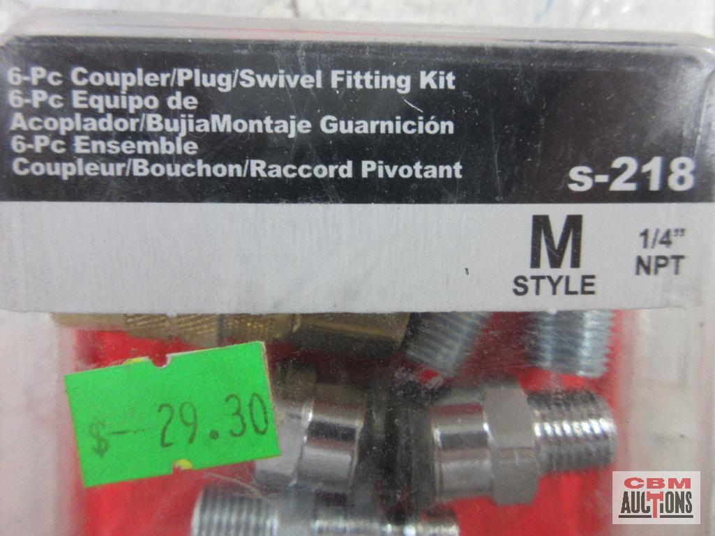 Milton 653...1/4" FNPT x 1/8" MNPT Brass Adapters Pliwrench Pliers... CTA 9/16" Combination Wrench..