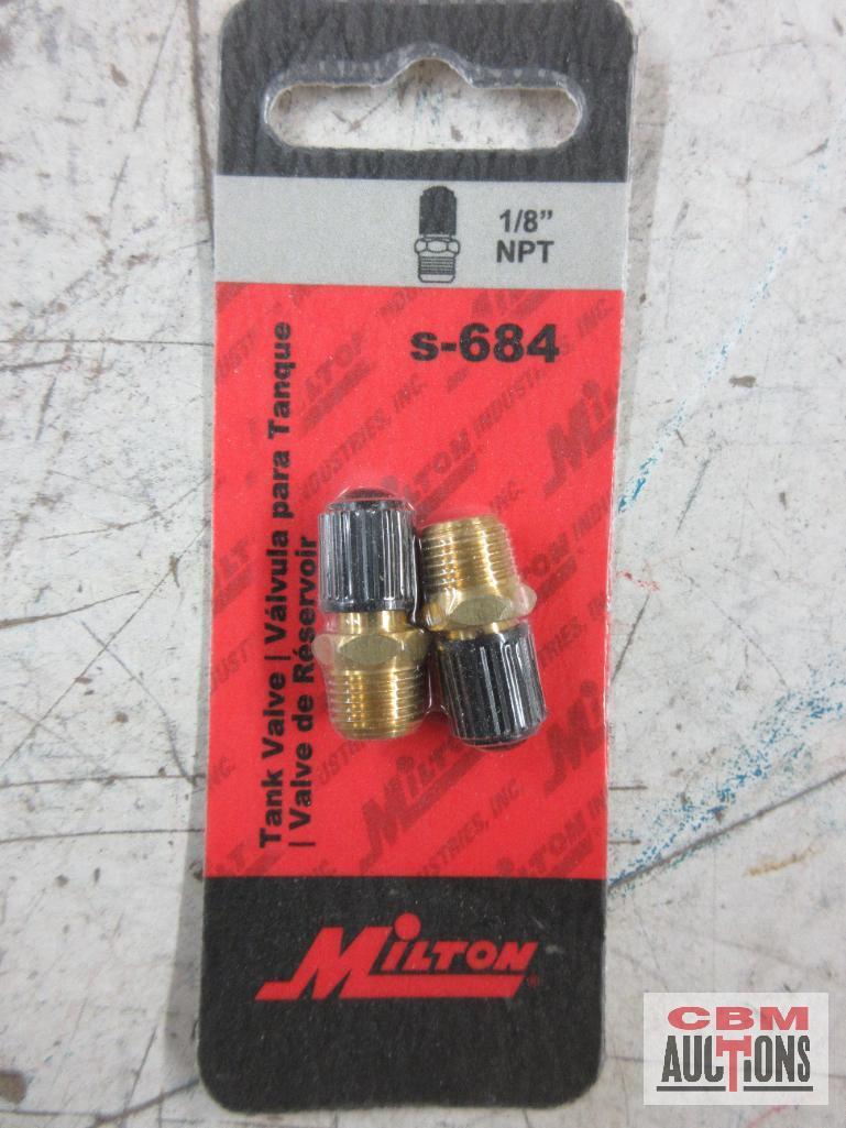 Milton 653...1/4" FNPT x 1/8" MNPT Brass Adapters Pliwrench Pliers... CTA 9/16" Combination Wrench..
