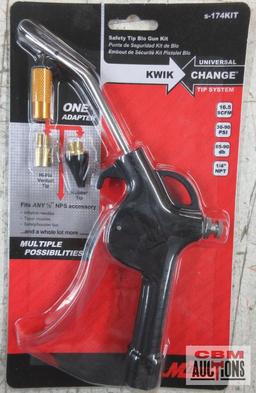 Milton S-174KIT Safety Tip Blo Gun Kit Universal Quick Change Tip System