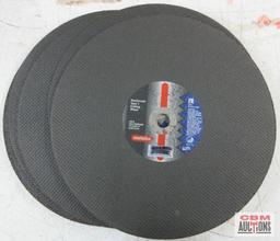 Metabo...Abrasives... 616204000 Steel/Stainless Steel 16" x 5/32" x 1", A30-S, Reinforced Cutting Wh