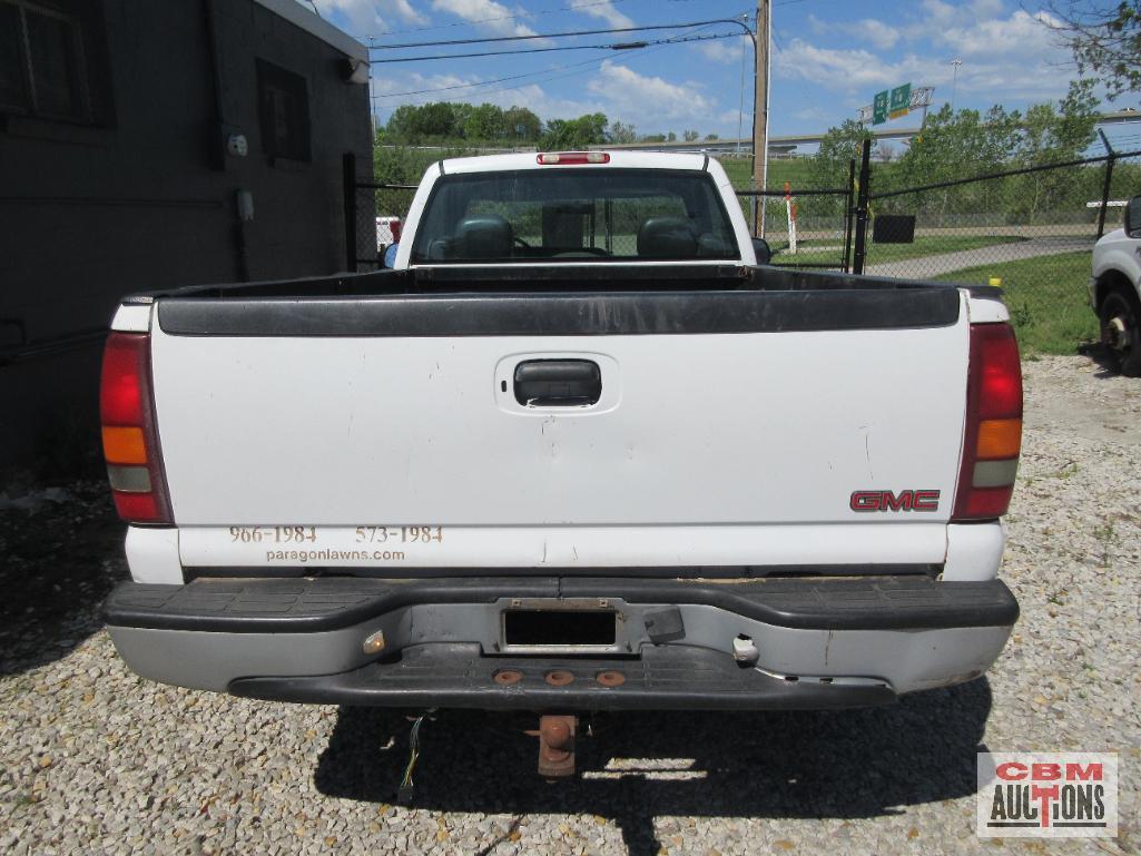 2000 GMC Sierra Pickup Truck, VIN # 1GTEC14V6YE900764