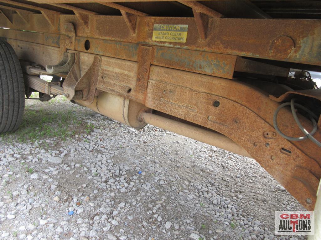 1998 Chevrolet C3500 Flatbed Dump Truck, VIN # 1GBJC34R7WF029480