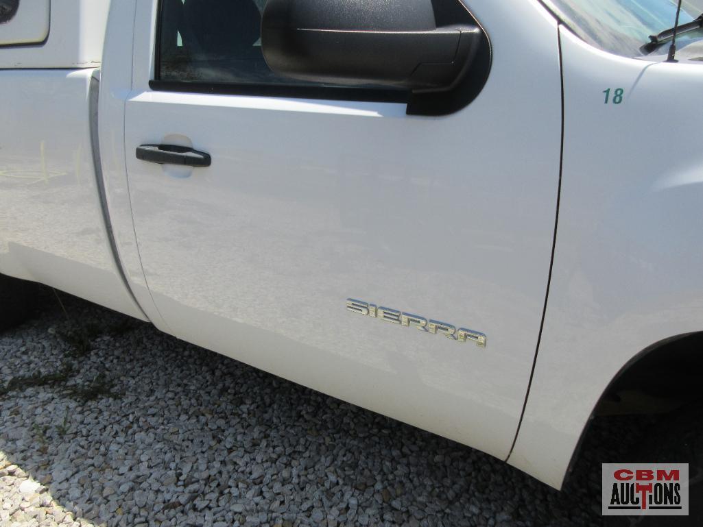 2012 GMC Sierra Pickup Truck With Service Body, VIN # 1GTN1TEX2CZ195562