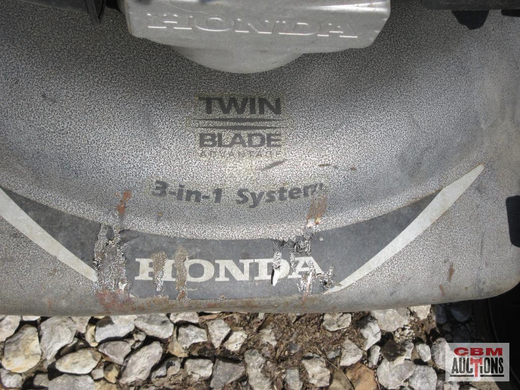 Honda 3-in-1 Push Mower, Self Propelled With Honda Engine S#2309 (Seller Said Runs)