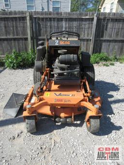 2018-2022 Scags 48" V Ride II Velocity Plus, Stand On Mower, 22 Hp Kawasaki FX691V, 702 Hrs, S#