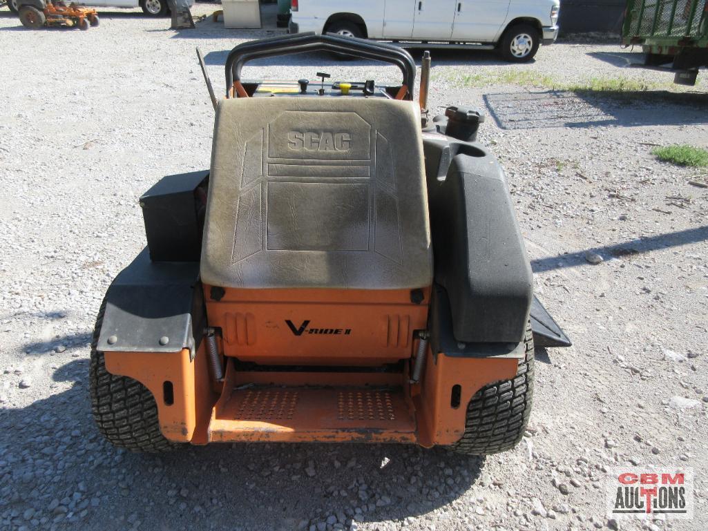 2018-2022 Scags 48" V Ride II Velocity Plus, Stand On Mower, 22 Hp Kawasaki FX691V, 702 Hrs, S#