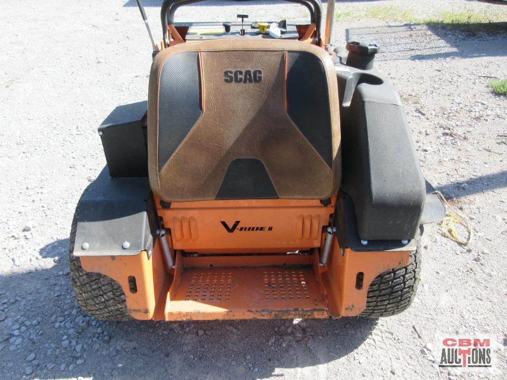 2018-2022 Scags 48" V Ride II Velocity Plus, Stand On Mower, 22 Hp Kawasaki FX691V, 564 Hrs, S#