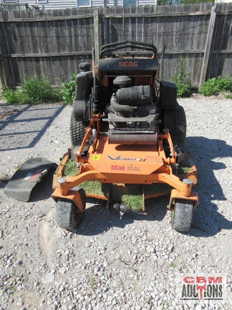 2018-2022 Scags 48" V Ride II Velocity Plus, Stand On Mower, 22 Hp Kawasaki FX691V, 564 Hrs, S#