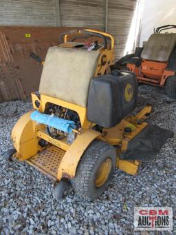 Wright 48" Stand On Mower, 19 Hp Kawasaki F600V, 3,501 Hrs, S# 30337 (Seller Said Runs & Drives)