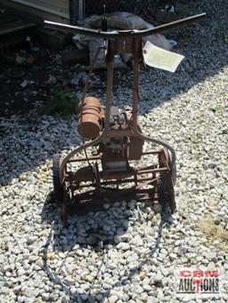 Vintage Walk Behind Reel Mower