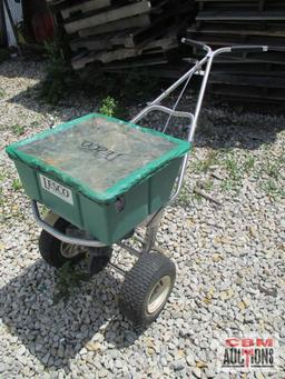 Lesco #80 Stainless Broadcast Fertilizer Spreader