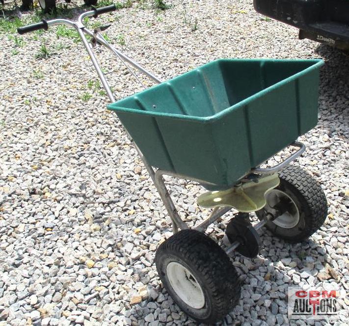 Lesco #80 Stainless Broadcast Fertilizer Spreader