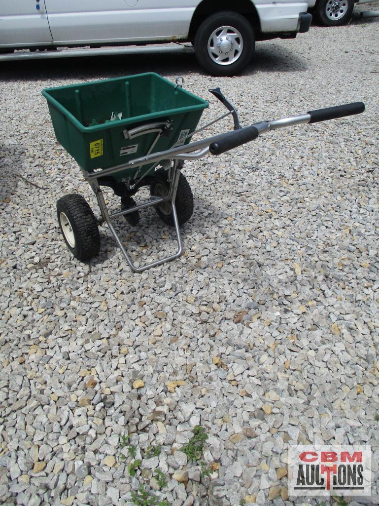 Lesco #80 Stainless Broadcast Fertilizer Spreader