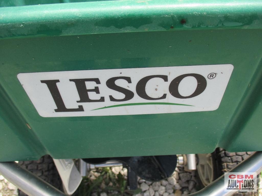 Lesco #80 Stainless Broadcast Fertilizer Spreader