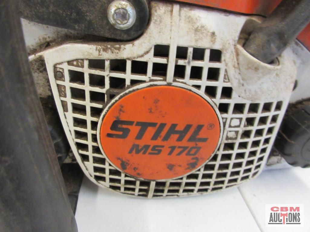 Stihl MS170 Chainsaw With 16" Bar (Runs)