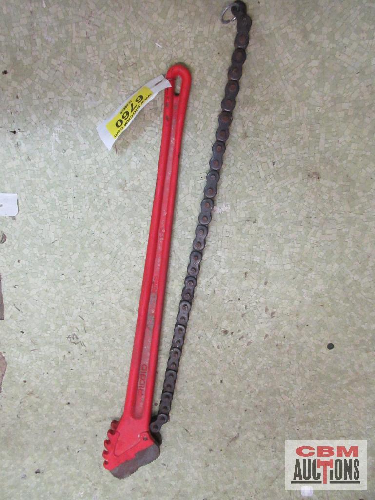 Large Ridgid Chain Wrench