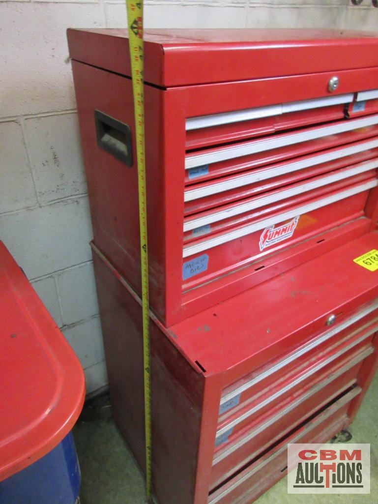 Rolling Shop Tool Box With Top Tool Chest