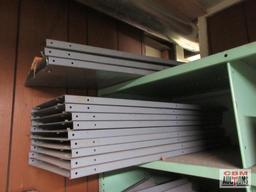 Gray Metal Shelf Parts