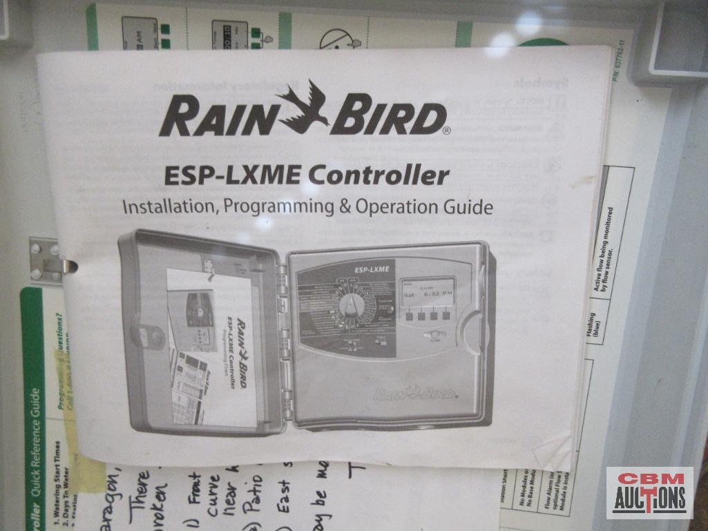 Rain Bird ESP8LXME 8 Zones Lawn Irrigation Sprinkler Controller