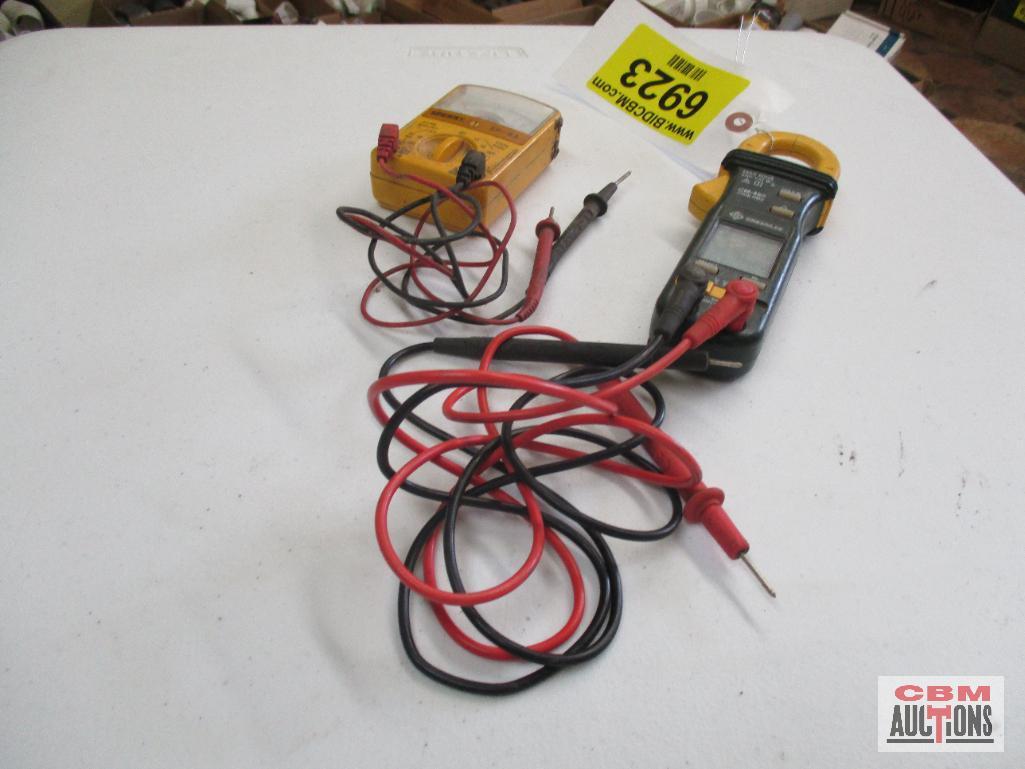 (2) Electrical Volt Meters
