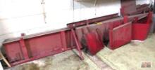 Red Flatbed Truck Sides