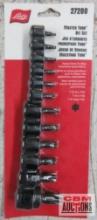 Lisle 27200 Master Torx Bit Set (T-10, T-15, T-20, T-25, T-27, T-30, T-40, T-45, T-47, T-50, T-55 &