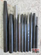Mayhew 10pc Pro Solid Punch Set... 20000 - 3/32" Punch... 20001 - 1/8" Punch... 20002 - 3/16" Punch.
