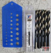 Triumph MRO Plus 022727 27/64" Black & Gold Oxide, Jobbler Length Drill Bit - Set of 5 LeBlond