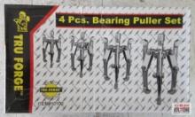 TRU FORGE 10100 4pc Bearing Puller Set... Sizes" 3", 4" 6" & 8"