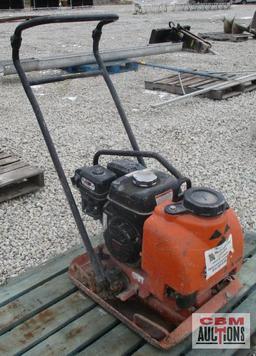 Multiquip Vibratory Plate Compactor With Honda Gx160 And Water Tank (Runs)