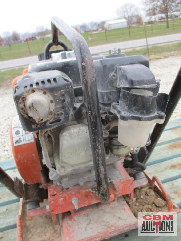 Multiquip Vibratory Plate Compactor With Honda Gx160 And Water Tank (Runs)