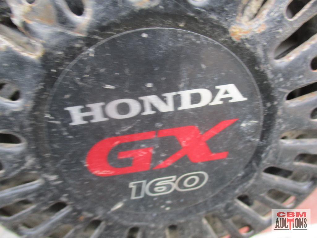 Multiquip Vibratory Plate Compactor With Honda Gx160 And Water Tank (Runs)