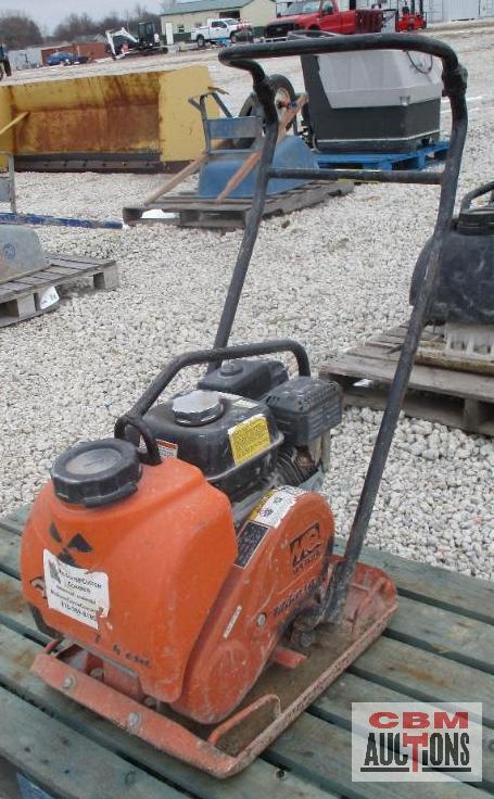 Multiquip Vibratory Plate Compactor With Honda Gx160 And Water Tank (Runs)