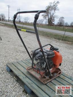 Multiquip Vibratory Plate Compactor With Honda Gx160 And Water Tank (Runs)