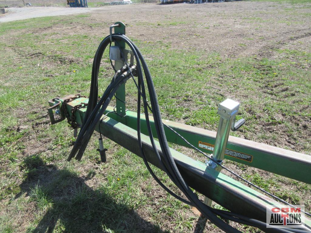 John Deere 630 Disk, 30 Foot, 3 Section Hydraulic Fold, 9" Spacing, 13"-14" Blades, Scrappers, Dual